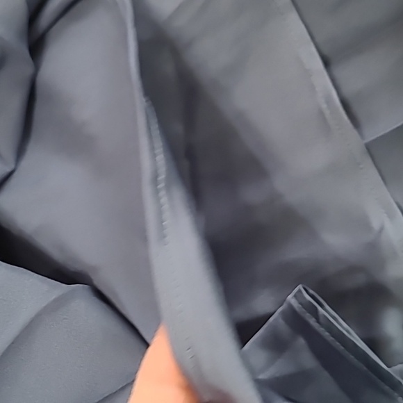 NWT Abercrombie & Fitch Blue Pleated Sleeveless Dress with Deep Vneck size Small - Picture 7 of 10